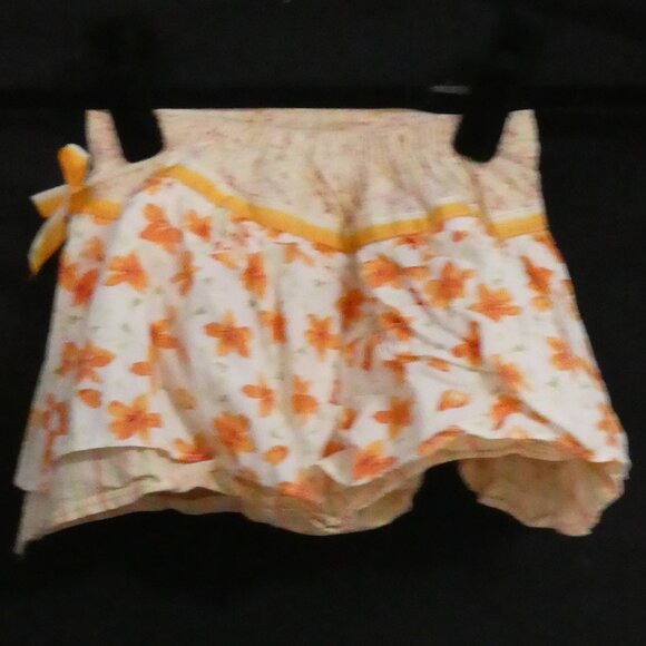 GYMBOREE | 2T | Toddler Girl | Charming Floral Ruffle Skirt - Skorts | Bow - Picture 2 of 16